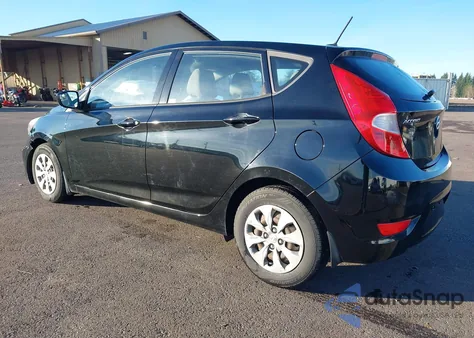 2015 Hyundai Accent Gs из США, поврежденный, VIN KMHCT5AE4FU217351